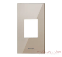 Mặt dùng riêng cho ổ đơn 3 chấu Halumie Acrylic vàng ánh kim