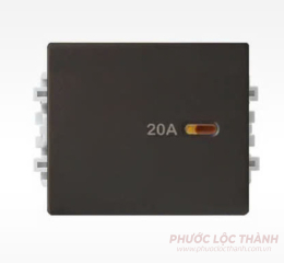 Công tắc 2 cực 20A size M (đồng ánh kim)