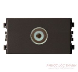 Ổ cắm Tivi (Đồng ánh kim)