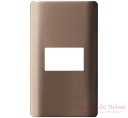 Mặt dùng cho 1-2-3 thiết bị size S (đồng ánh bạc)