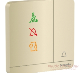 Bộ công tắc chuông "không làm phiền", "Xin dọn phòng", "Vui lòng chờ" vàng ánh kim