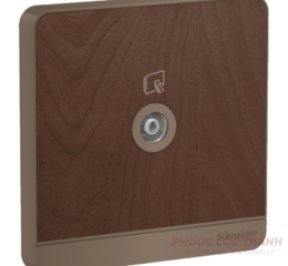 Bộ ổ cắm Tivi vân gỗ