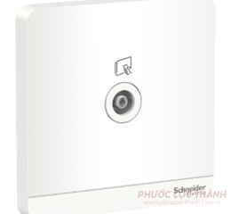 Bộ ổ cắm Tivi trắng