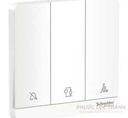 Bộ công tắc "không làm phiền", "Xin dọn phòng", "Vui lòng chờ" trắng