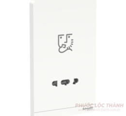 Bộ ổ cắm dao cạo râu trắng