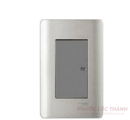Bộ công tắc đơn 2 chiều 16A (Xám)