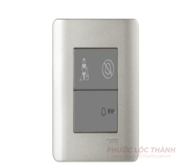 Bộ công tắc chuông “không làm phiền”, “Xin dọn phòng”(Xám)