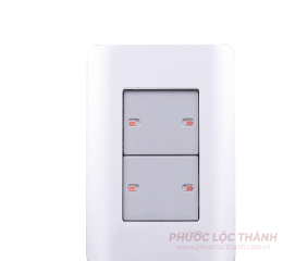 Bộ 4 công tắc 1 chiều 16A (Xám)