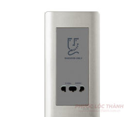 Bộ ổ cắm dao cạo râu (Xám)