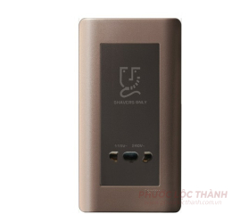 Bộ ổ cắm dao cạo râu (Đồng)