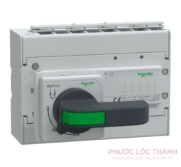 Bộ chuyển nguồn bằng tay 100A 5kA tay nắm xoay kéo dài