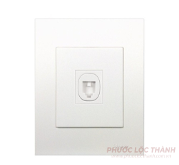Bộ ổ cắm điện thoại (Trắng)