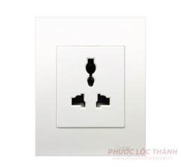 Bộ ổ cắm đa năng 13A (Trắng)