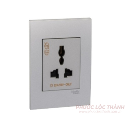 Bộ ổ cắm đa năng 13A (Xám bạc)