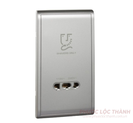 Bộ ổ cắm dao cạo râu (Xám bạc)