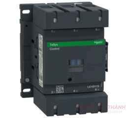 Contactor 3P, cuộn dây điều khiển 24VDC, 115A, 1NO+1NC