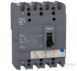 MCCB VCVS100BS 4P 25A 25kA 380V