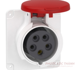 Ổ cắm âm dạng thẳng 5P 32A 6H IP44