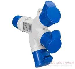 Phích cắm chia 3 ngã 3P 16A 6H IP44
