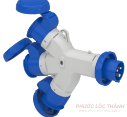 Phích cắm chia 3 ngã 3P 16A 6H IP67