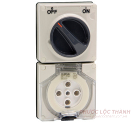Bộ ổ cắm có công tắc 5P 32A IP66