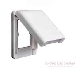 Mặt vuông che mưa dùng cho công tắc - kiểu Anh