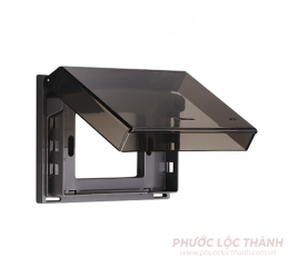 Mặt có nắp che mưa IP55 - kiểu Anh
