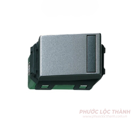 Công tắc 2 chiều 16A 250VAC - size S - cắm nhanh xám ánh kim