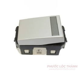 Công tắc 2 chiều 16A 250VAC - size S - cắm nhanh trắng ánh kim
