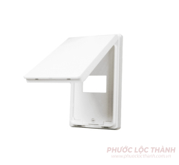 Mặt che mưa dùng cho 1 thiết  bị IP55