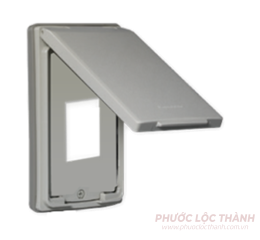 Mặt che mưa dùng cho ổ cắm đơn 3 chấu IP55