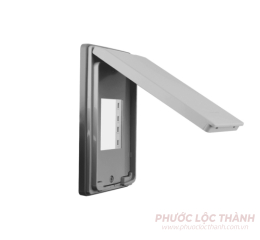Mặt che mưa dùng cho ổ cắm đơn 3 chấu IP55
