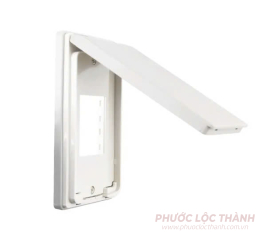 Mặt che mưa dùng cho ổ cắm đơn 3 chấu IP55