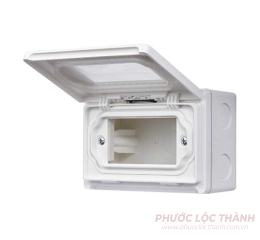 Hộp che mưa chống nước lắp nổi cho 3 thiết bị IP55