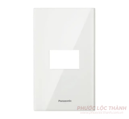 Mặt 1 thiết bị dòng Halumie Acrylic màu trắng