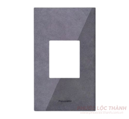 Mặt dùng riêng cho ổ đơn 3 chấu Halumie Acrylic xám ánh kim