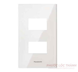 Mặt 2 thiết bị dòng Halumie Acrylic màu trắng
