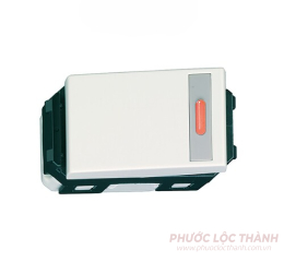 Công tắc 1 chiều 2 tiếp điểm có đèn báo 20A 250VAC - size S - bắt vít
