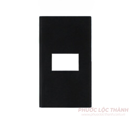 Mặt dùng cho 1 thiết bị màu đen ánh kim