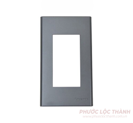 Mặt dùng cho 3 thiết bị màu xám ánh kim