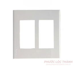 Mặt dùng cho 6 thiết bị màu trắng ánh kim