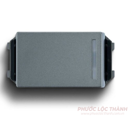 Công tắc 2 chiều WEVH5152-51MYH/WEVH5152-7MYH Panasonic Halumie, xám ánh kim, có đèn báo khi OFF