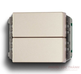 Công tắc C 2 chiều loại đôi WEVH5542-7MYZ  Panasonic Halumie, Vàng ánh kim