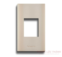 Mặt dùng riêng cho ổ đơn 3 chấu Halumie Panasonic vàng ánh kim