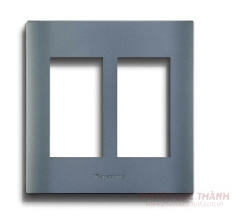 Mặt 6 Halumie Panasonic xám ánh kim