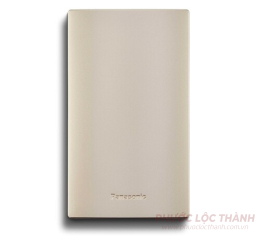 Mặt kín đơn Halumie Panasonic vàng ánh kim