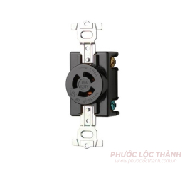  Ổ cắm locking âm  125V - 15A - 2P+ Ground