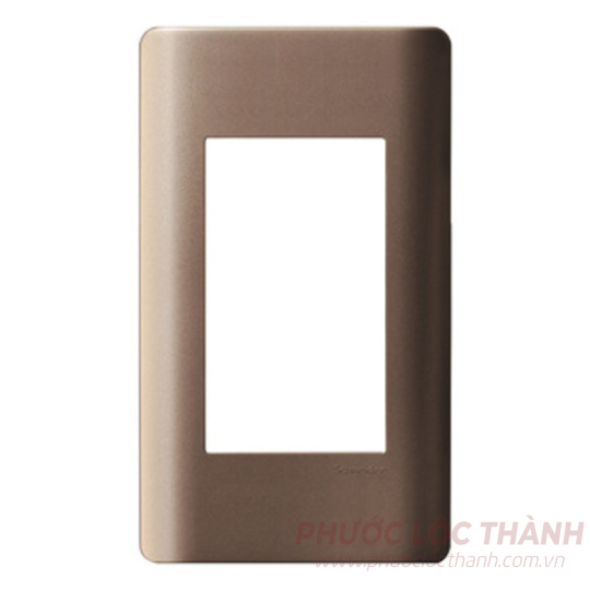 Mặt dùng cho 1-2-3 thiết bị size S (đồng ánh bạc)