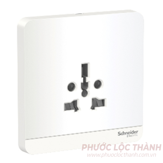 Bộ ổ cắm đa năng 16A trắng