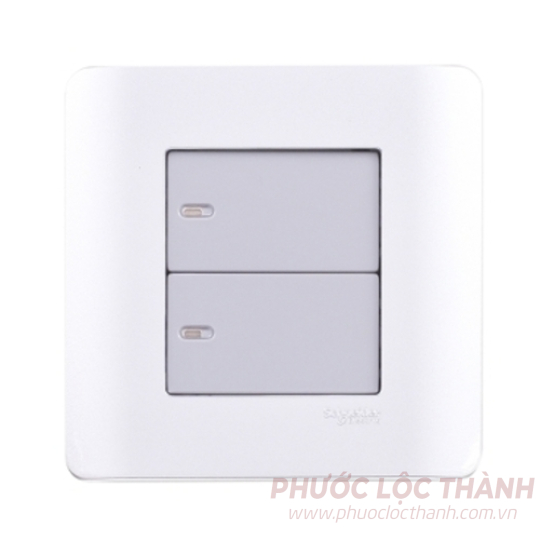 Bộ công tắc đơn 1 chiều 16A (Xám)